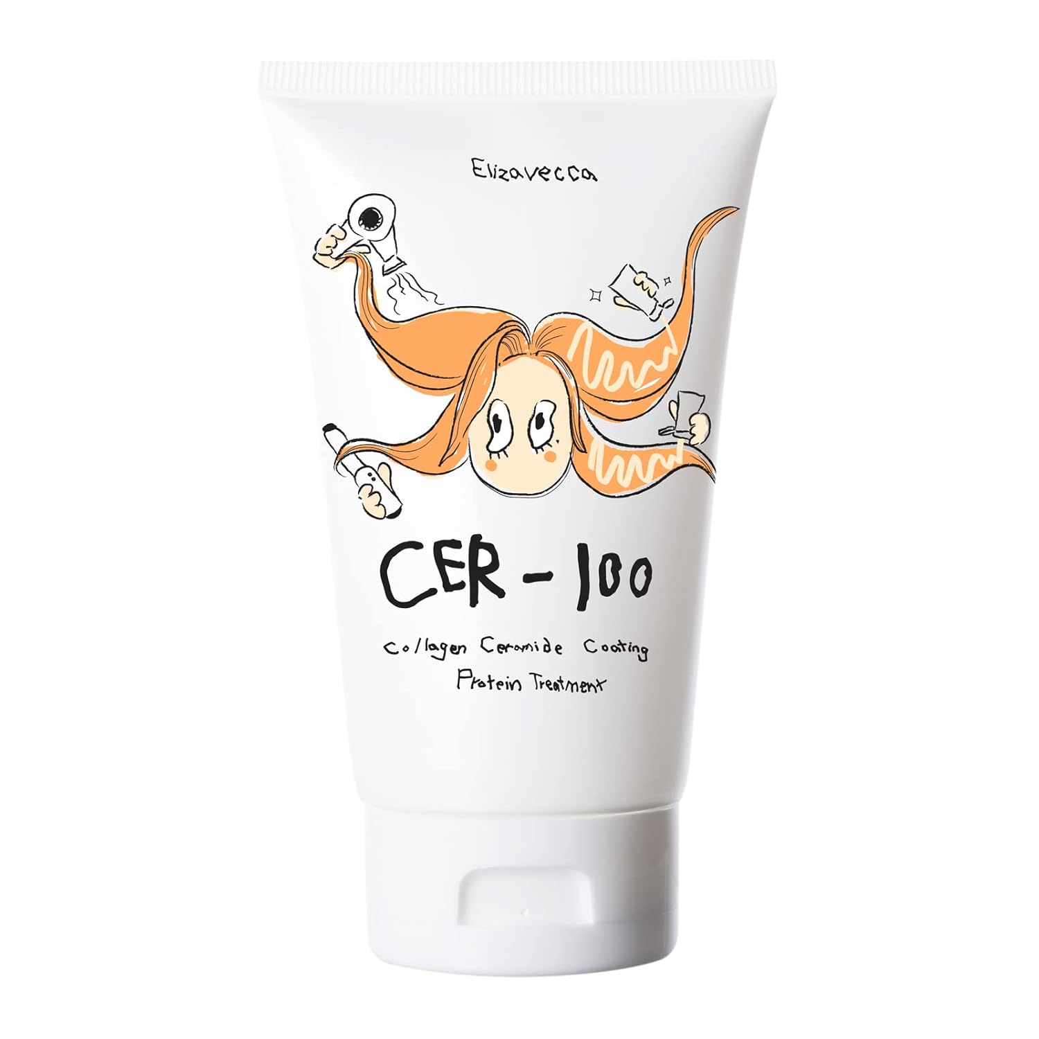 Hair Care Korean Products - CER-100 Elizavecca Kolajen Seramid İçeren Saç