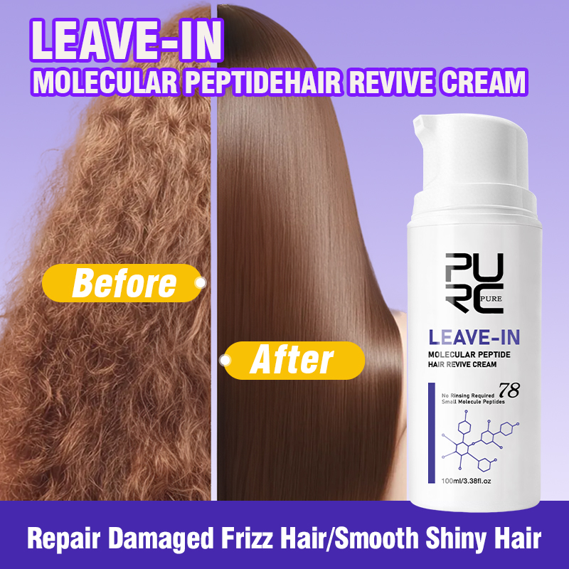 Hair Care Lotion - PURC Durulanmayan Keratin Saç Kremi, Hasarlı