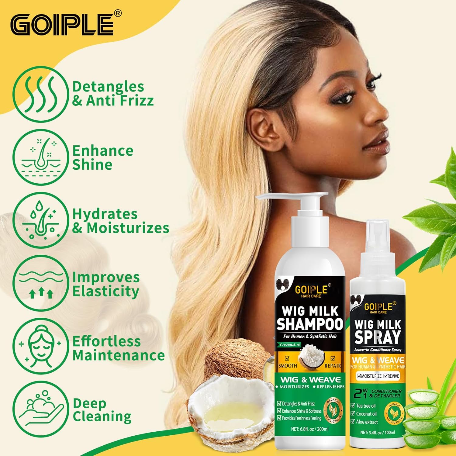 GOIPLE 3'ü 1 Arada Peruk Bakım - Hair Care Products incelemesi ve fiyatı